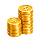 Stacks of coins